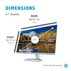 HP 2H4B5E9#ABB M27fq QHD IPS Monitor 27 Zoll Silber Produktbild-Vorschau 7