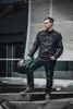 Motocyklová voskovaná bunda Merlin Perton, černá, M Náhled obrázku produktu 4