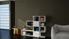 Skye Decor, Karlin - White, Bücherregal, Weiß, 100 % Produktbild-Vorschau 1