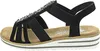 Rieker Keilsandaletten Damen 31373730393531 Schwarz 39 EU Produktbild-Vorschau 52