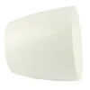 A single white plant pot is shown against a white background. Produktbild-Vorschau