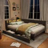 UnboxG Polsterbett 140x200 cm mit Lattenrost, Samtbett mit Produktbild-Vorschau 11