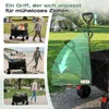 Sekey Faltbar Bollerwagen Klappbar Handwagen Gartenwagen Produktbild-Vorschau 7