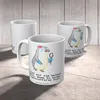 Mr. & Mrs. Panda Kaffeetasse Biologielehrerin Herz - Weiß - Produktbild-Vorschau 5