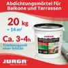 Jurga Balkonabdichtung 2k, 20 kg, Dichtschlämme Außen & Produktbild-Vorschau 2
