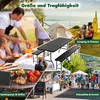 GIHAUVIA Bierzeltgarnitur 3-tlg. Tisch+2 Bänke klappbar Produktbild-Vorschau 11