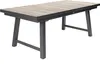 LC Garden Keramo Ausziehtisch Aluminium/Keramik Holzoptik Produktbild-Vorschau 2