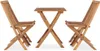 vidaXL 5-tlg. Garten-Essgruppe Klappbar Massivholz Teak Produktbild-Vorschau 1