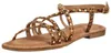 Lazamani Sandalen Sandalen Leder/Textil Produktbild-Vorschau 4