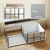 PawHut – box pre šteniatka, box na šteniatka s 7 panelmi a Náhľad obrázku produktu 3