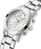 A close-up, studio shot of a women's Guess watch. Produktbild-Vorschau