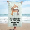 Mr. & Mrs. Panda Handtuch Lama Stolz - Aztekenblau - Produktbild-Vorschau 2