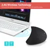 YWYT 2.4G Wireless Vertikale Maus Ergonomische Vertikale Produktbild-Vorschau 3