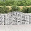 vidaXL Gabionen mit Hochbogen 6 Stk. 300x30x100/120cm Produktbild-Vorschau 8