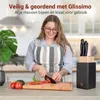 Glissimo Cookware - Messenblok – Ingebouwde Messenslijper – Productafbeelding-voorbeeld 7