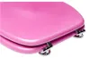 SANILO® sedile per wc rosa glitter, coperchio per wc Anteprima dell’immagine prodotto 5