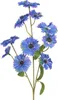 Kunstblumen Kornblume am Stiel 55cm blau Produktbild-Vorschau 3
