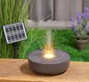 Solar Springbrunnen Gartenbrunnen ⌀ 25cm Wasserfontäne mit Produktbild-Vorschau 1