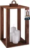 KOTARBAU® Lanterne en bois Marron 20 x 20 x 34,5 cm Voir les images du produit 1