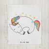 Mr. & Mrs. Panda Plaid Einhorn Nacht - Weiß - Geschenk, Produktbild-Vorschau 2
