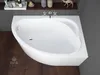 Badland Eckbadewanne Acryl 130x85 cm, Rechts, Weiß, 90 Produktbild-Vorschau 2