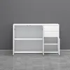 doporro Sideboard Kommode 120 cm in Matt Weiß Produktbild-Vorschau 5