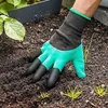 Guanti da giardinaggio impermeabili con 5 artigli, guanti Anteprima dell’immagine prodotto 8
