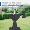 TexDeko Stehtischhussen Premium mit Schleifenband für Produktbild-Vorschau 6