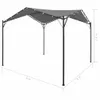 vidaXL Pavillon de jardin anthracite 4x4 m Voir les images du produit 8