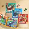 Magnetisches Puzzle - Piraten - 3 in 1 Buch - Level 3 - Produktbild-Vorschau 8