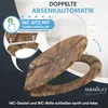 SANILO® WC sedadlo s automatickým spúšťaním a rýchlym Náhľad obrázku produktu 3
