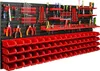 Lagersystem Werkstattregal | 172 x 78 cm | 68 stck. Box | Produktbild-Vorschau 1