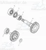 Adly Nadellager Scoody 50 2 Rollenlager Roller 50ccm 2Takt Produktbild-Vorschau 2