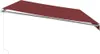vidaXL Markise Manuell Weinrot 600x300 cm Produktbild-Vorschau 4