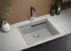 PRIMAGRAN Spülbecken Grau 56x47cm, Granitspüle 1 Becken + Produktbild-Vorschau 2