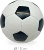Relaxdays Fußball Spardose, Ø 15 cm, Kunstharz Sparbüchse, Produktbild-Vorschau 4