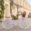 Damen Citybike 28 Zoll VOLTOURI Retro Fahrrad Korb Produktbild-Vorschau 10