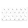 MuchoWow® Mauspad Mousepad Muster - Hirsche - Weiß 60x30 cm Produktbild-Vorschau 1