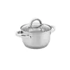 Topf 4L Edelstahl 22 cm Kochtopf Suppentopf Induktion Produktbild-Vorschau 4
