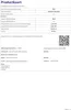 A product information sheet with energy efficiency details and supplier information. Produktbild-Vorschau