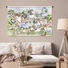 MuchoWow® Wandteppich Wandbehang Dschungel - Bus - Tiere - Produktbild-Vorschau 5