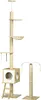 PawHut Lot de 2 arbres à chat sol au plafond hauteur Voir les images du produit 1