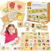 VIGA Lernspiel, Puzzle, Lehren, Sortieren, Sinne, 37 Teile Produktbild-Vorschau 1