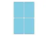 Vielzwecketiketten blau 52x82 mm Papier matt 128 St. Produktbild-Vorschau 5