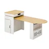 Mesa extensible para comedor con enchufes, iluminación LED, Vista previa de la imagen del producto 12