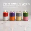 Kerzensand Mix mit Duft und Docht 500g 10x50g 10 Stk DIY Produktbild-Vorschau 2