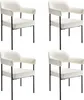 tectake® Armlehnstuhl Doé gepolstert 58 x 62 x 85 cm Produktbild-Vorschau 8