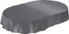 Tischdecke Wachstuch PVC abwaschbar Einfarbig Anthrazit Produktbild-Vorschau 1