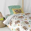 Happy sloth Bettbezug set 2 teiliges  135 x 200 cm 100% Produktbild-Vorschau 3