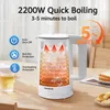 Aigostar Smart Glas-Wasserkocher 1,7L: WLAN & Alexa, Produktbild-Vorschau 5